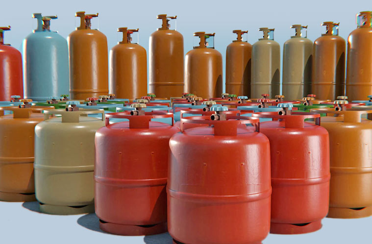 Metal Gas Cylinder